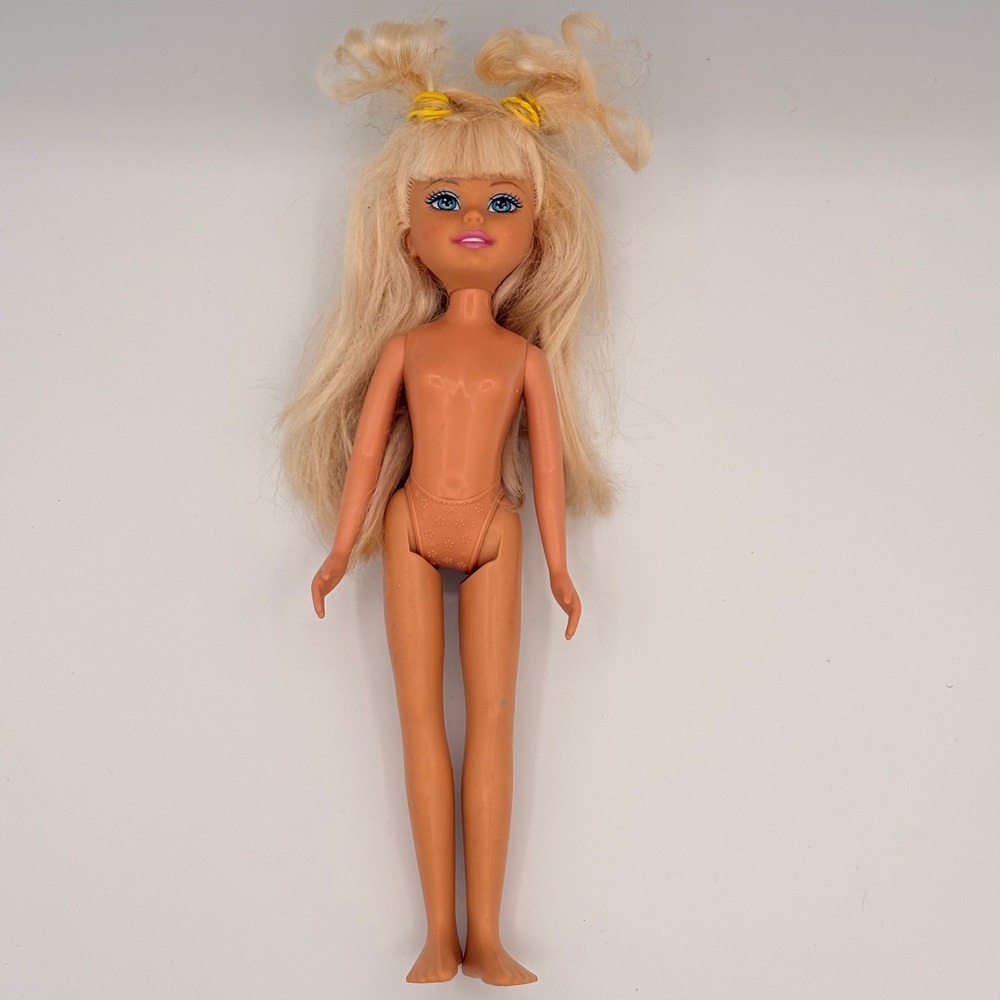 Mattel Wee 3 Friends Stacie Doll Girl 9 inch Blonde Good Blue Eyes 2004